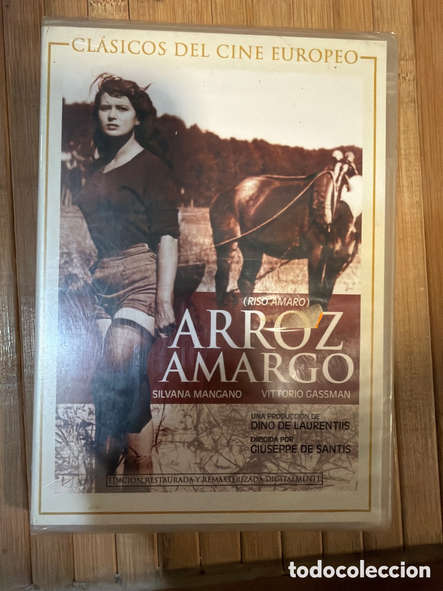 Cin&eacute;ma: Arroz Amargo DVD - Precintado -