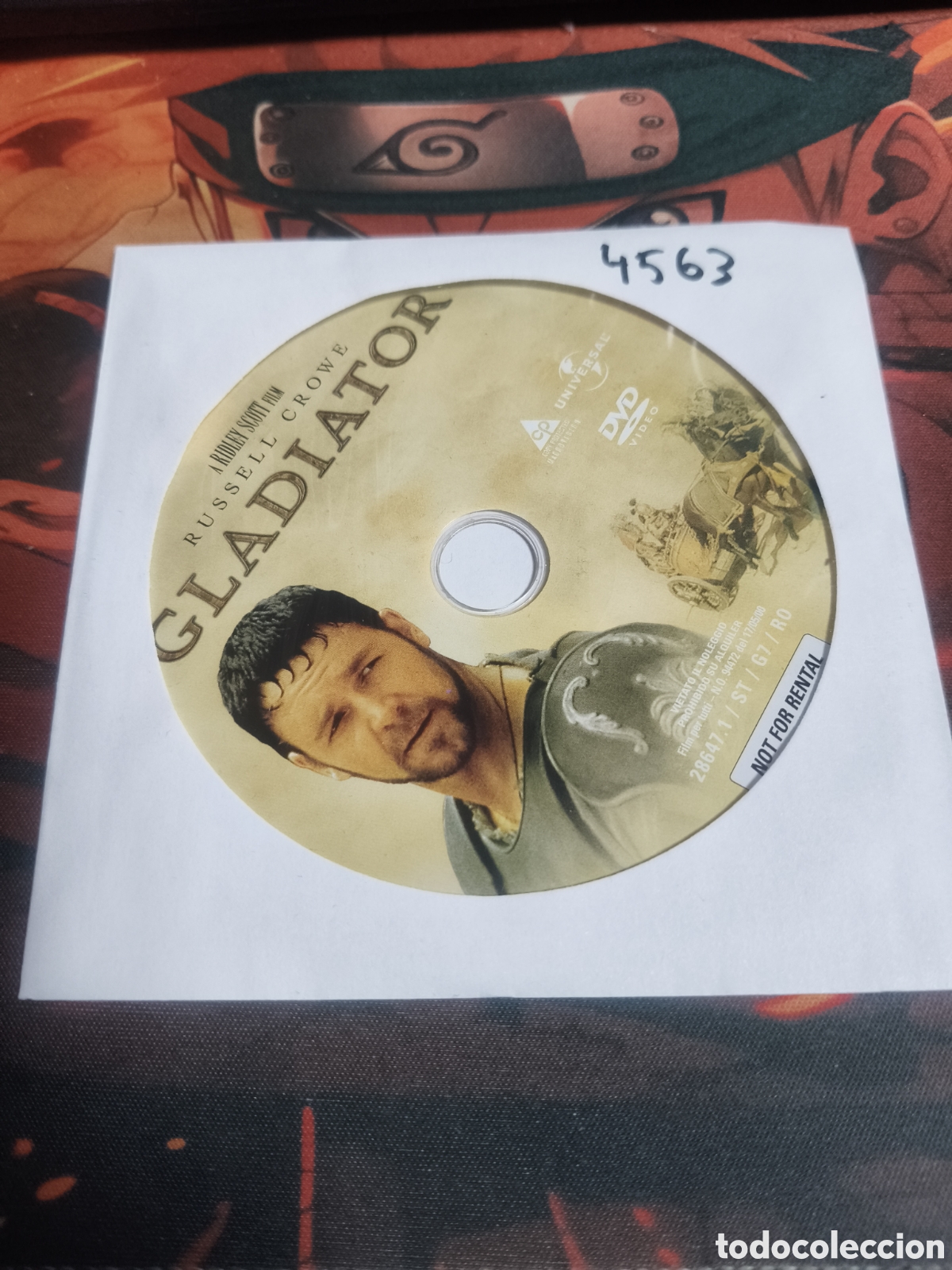 Cine: Gladiator DVD - 5463 (disco solo)