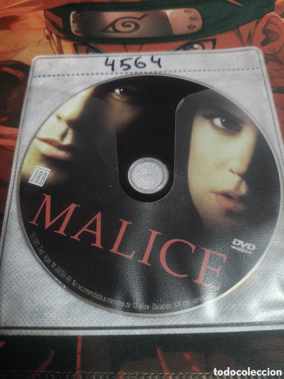 Cine: Malice DVD - 4564 (disco solo)