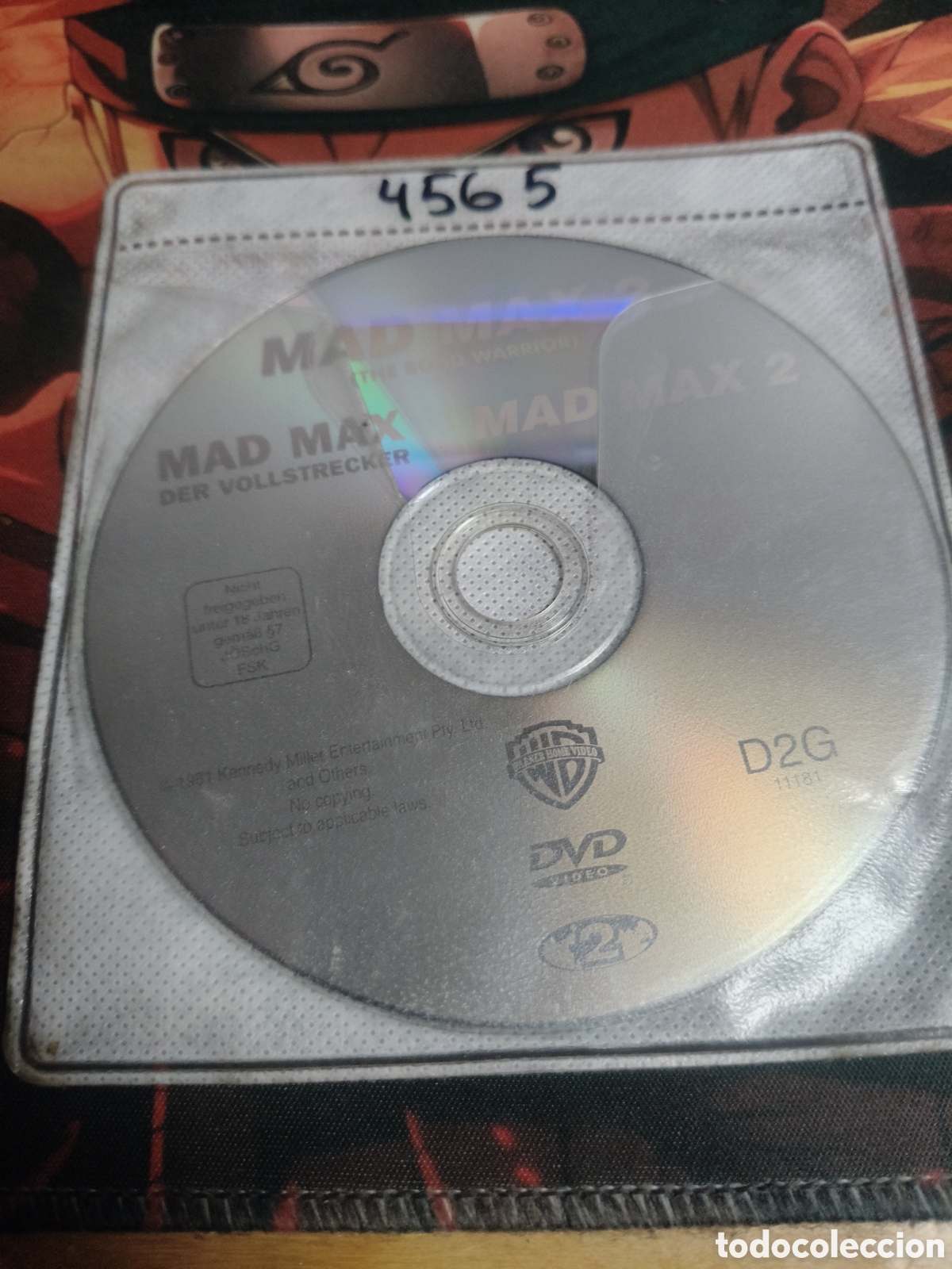 Cine: M&aacute;d max 2 DVD - 4565 (disco solo)
