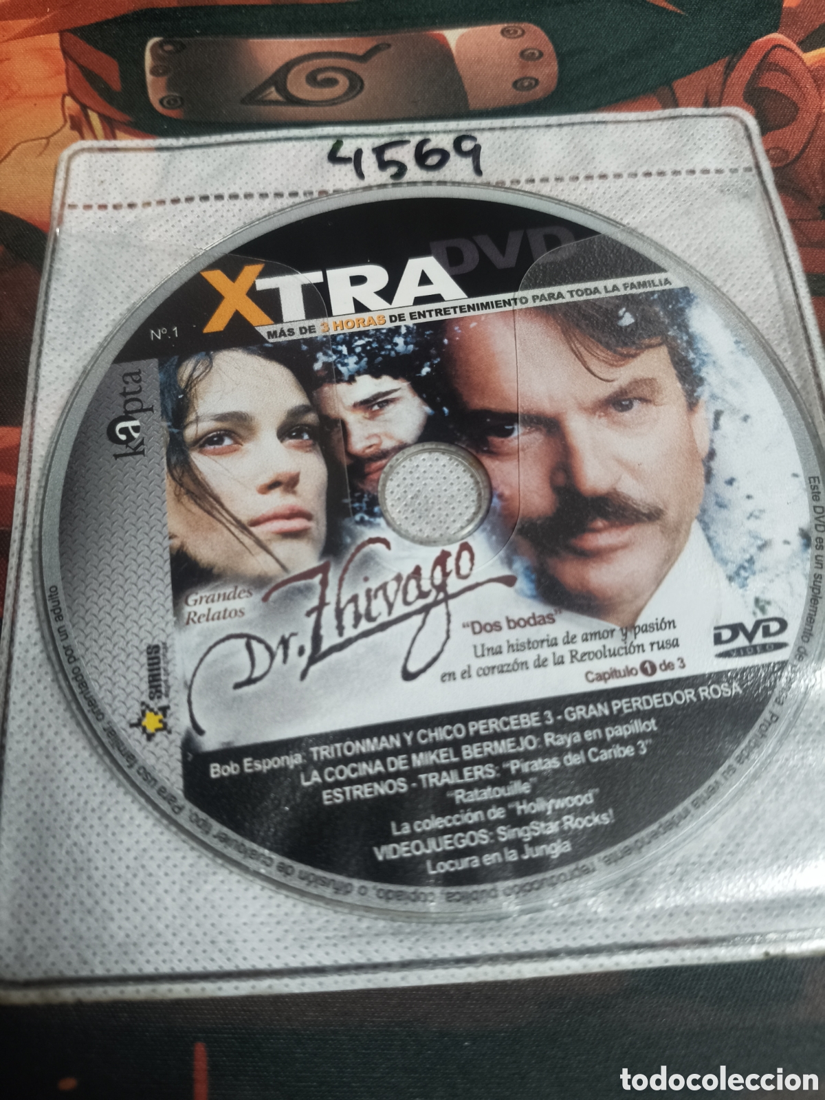 Cine: Dr.zhivago DVD - 4569 (disco solo)