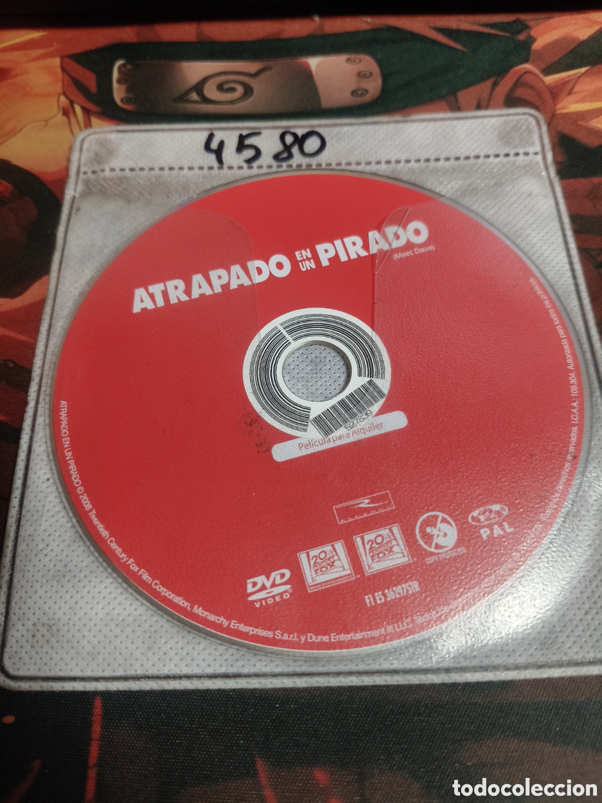 Cine: Atrapado en un pirado DVD - 4580 (disco solo)