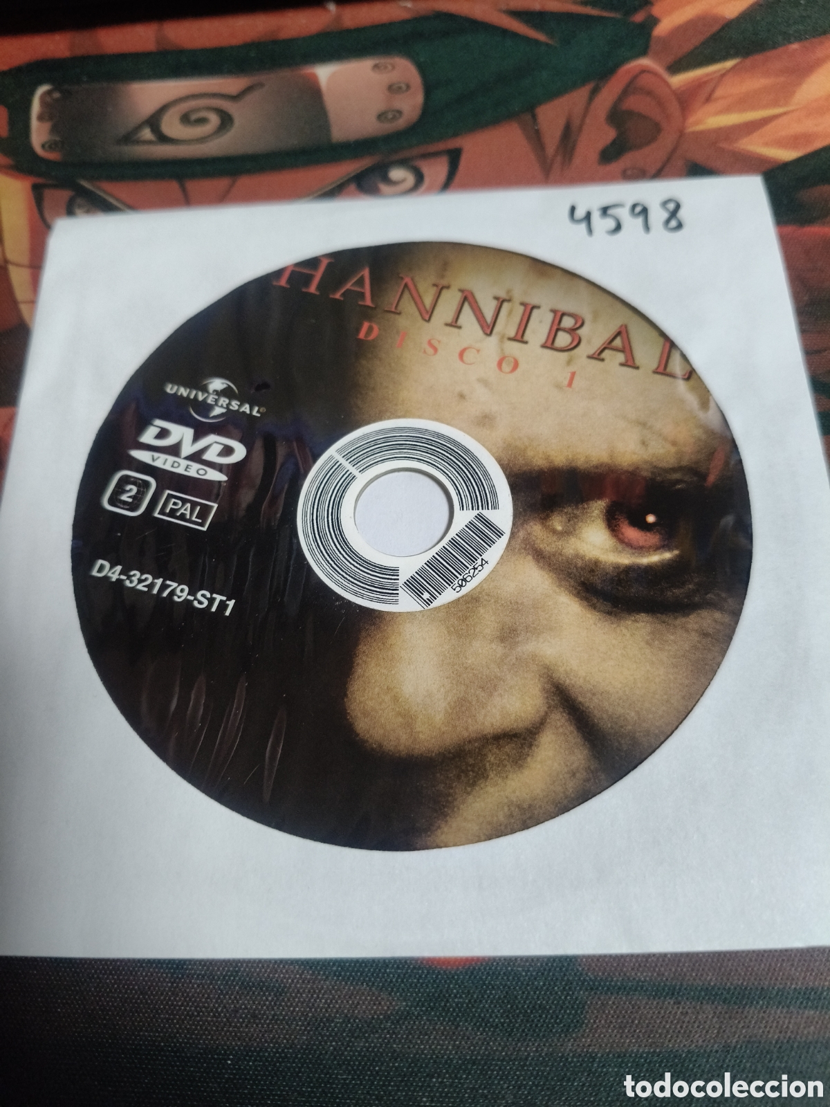 Cine: Hannibal DVD - 4598 (disco solo)