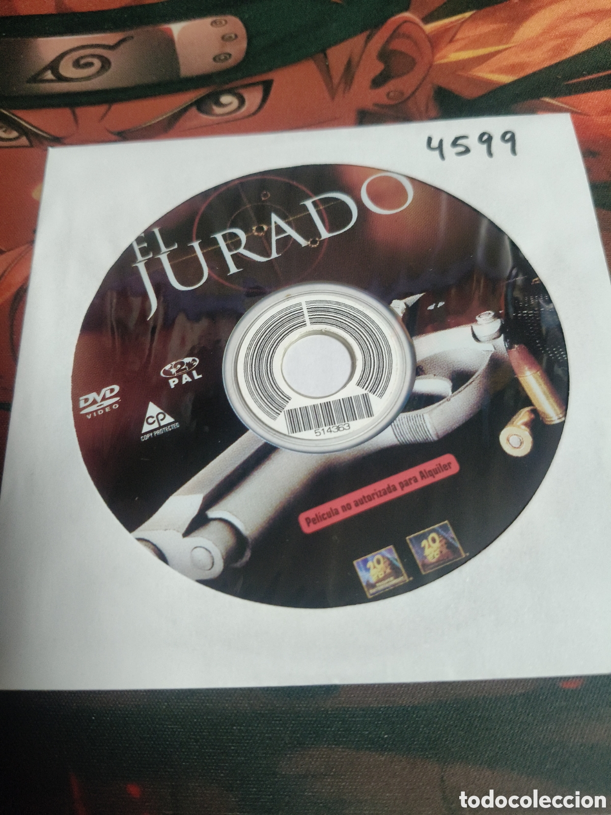 Cine: El jurado DVD - 4599 (disco solo)