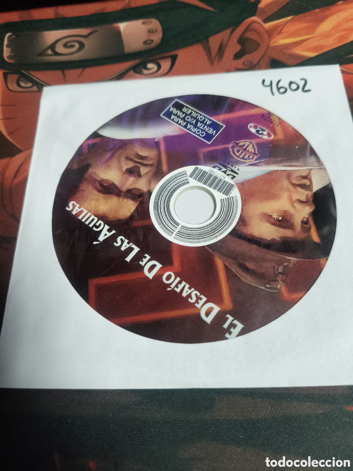 Cine: El desaf&iacute;o de las &aacute;guilas DVD - 4602 (disco solo)