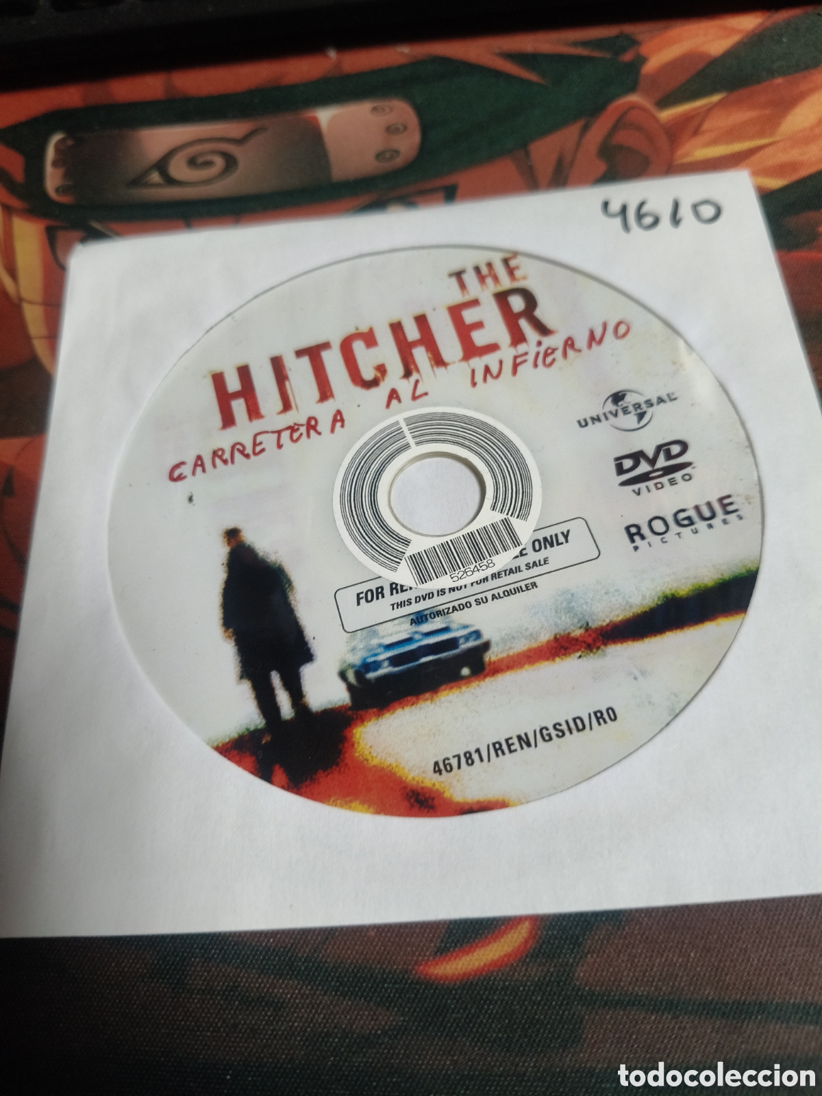 Cine: Carretera al infierno DVD - 4610 (disco solo)