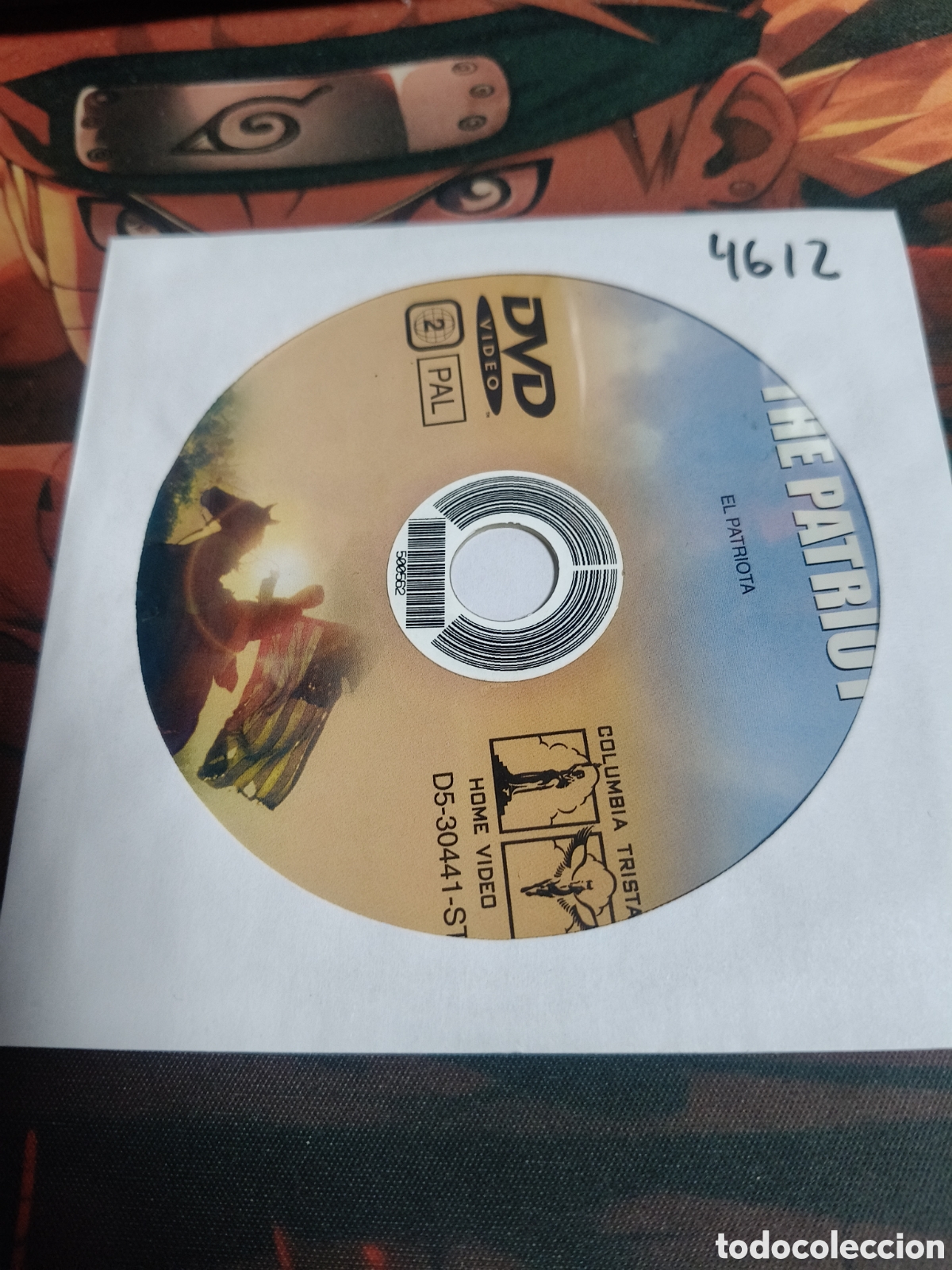 Cine: El patriota dvd - 4612 (disco solo)