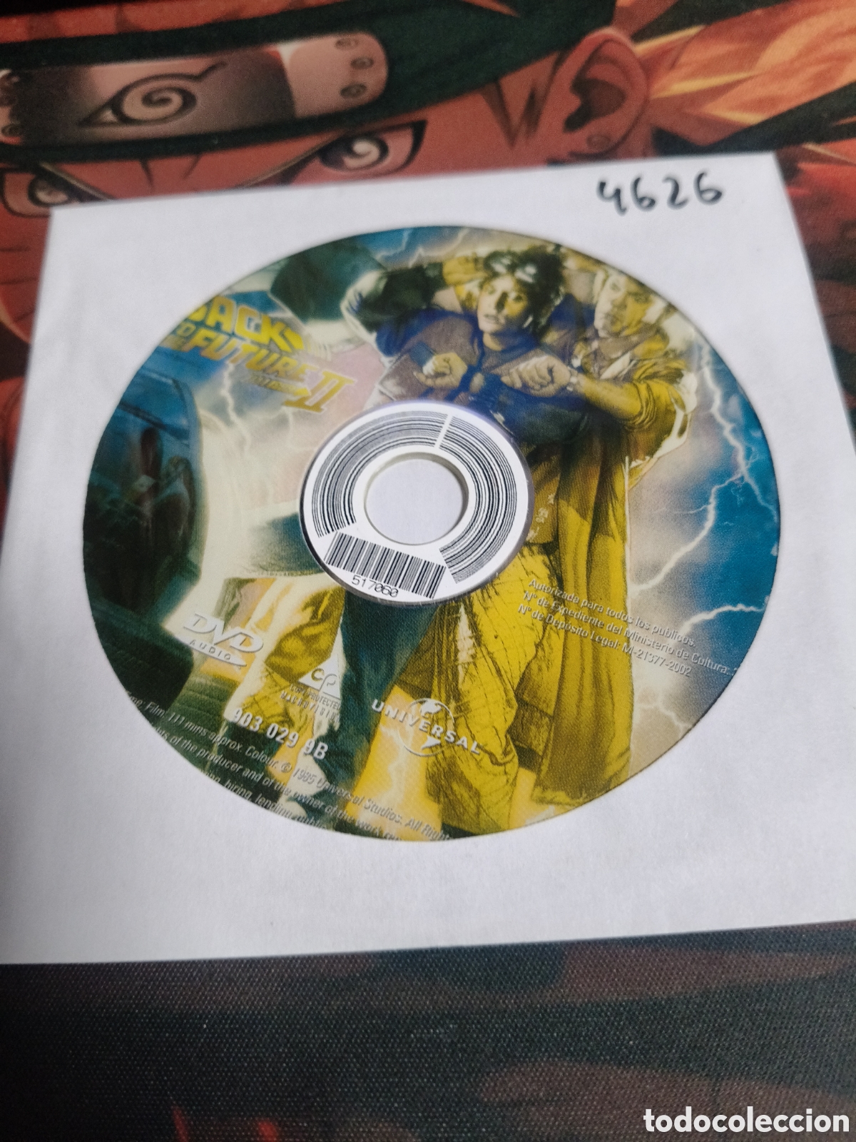 Cine: Regreso al futuro 2 DVD - 4626 (disco solo)