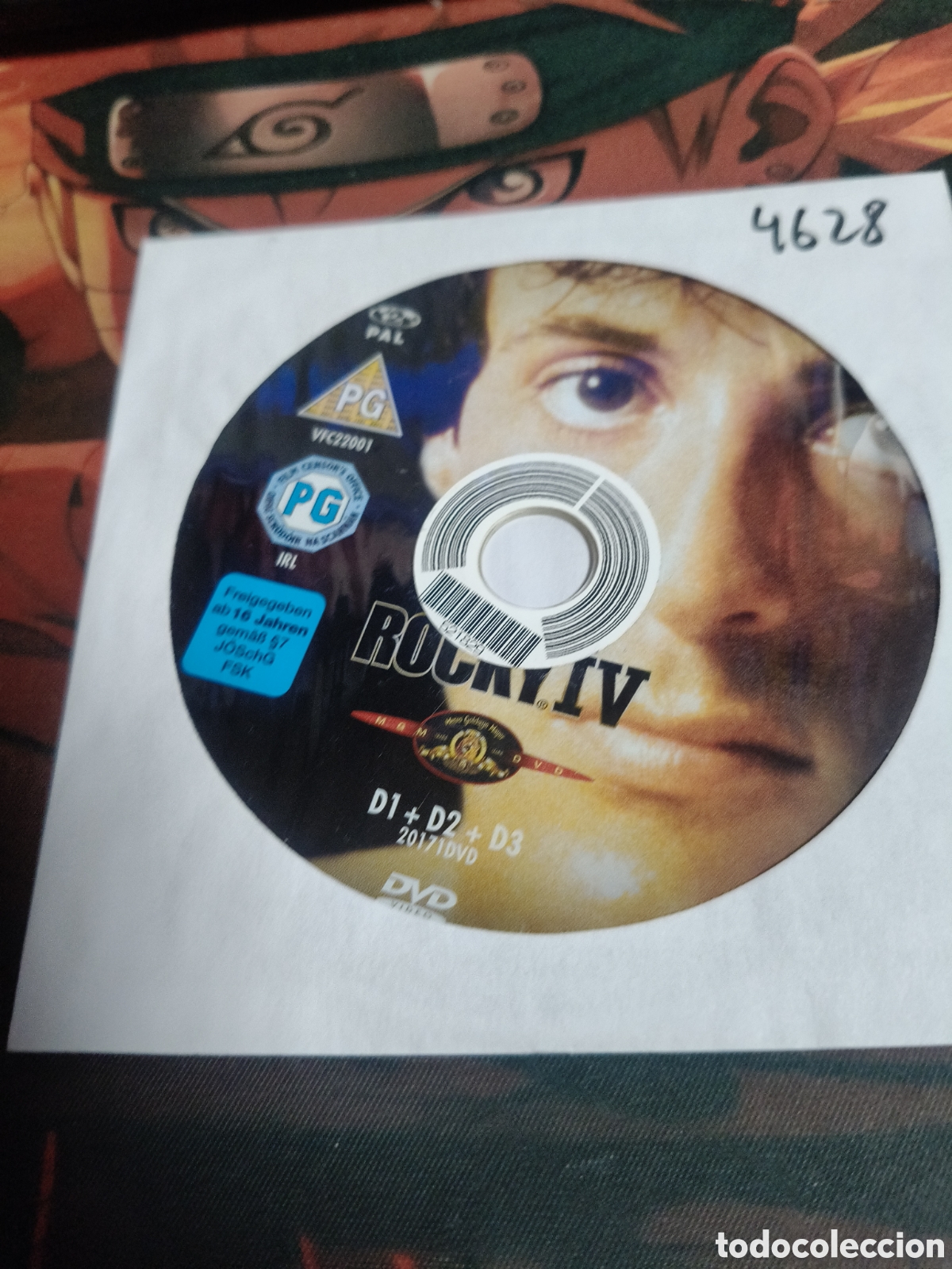 Cine: Rocky IV DVD - 4628 (disco solo)
