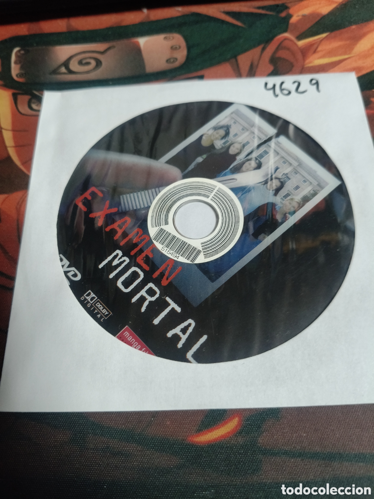 Cine: Examen mortal DVD - 4629 (disco solo)