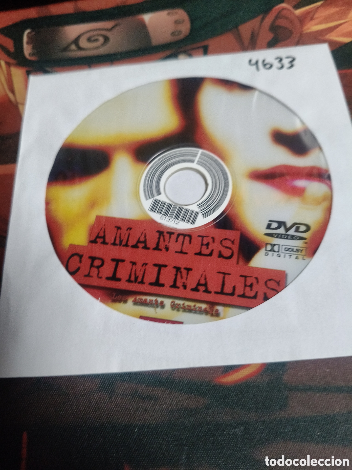 Cine: Amantes criminales DVD - 4633 (disco solo)
