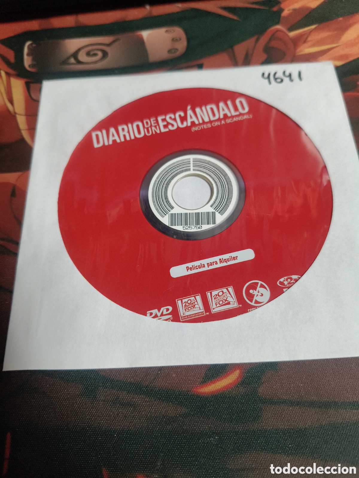 Cine: Diario de un esc&aacute;ndalo DVD - 4641 (disco solo)
