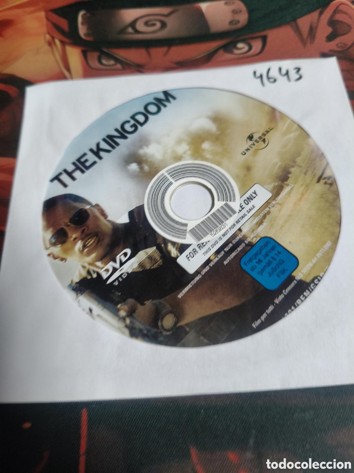 Cine: La sombra del reino DVD - 4643 (disco solo)