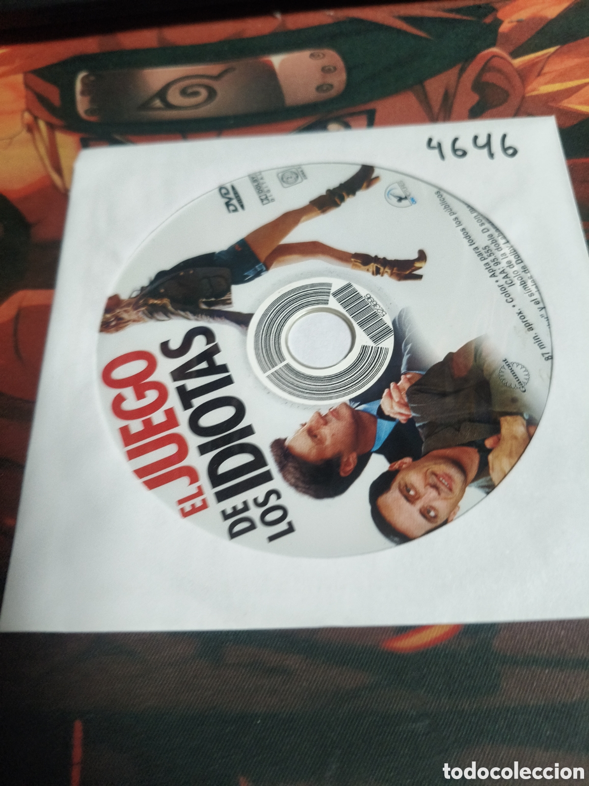 Cine: El juego de los idiotas DVD - 4646 (disco solo)