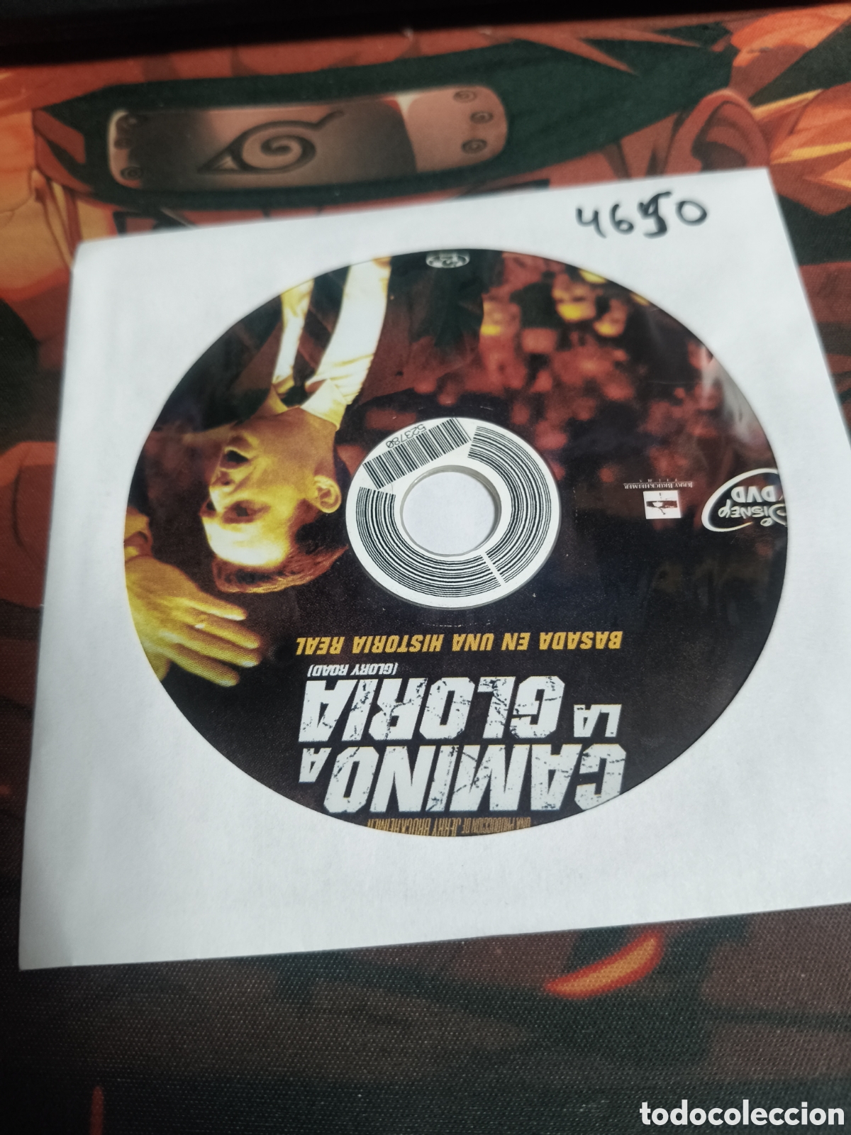 Cine: Camino a la gloria DVD - 4650 (disco solo)