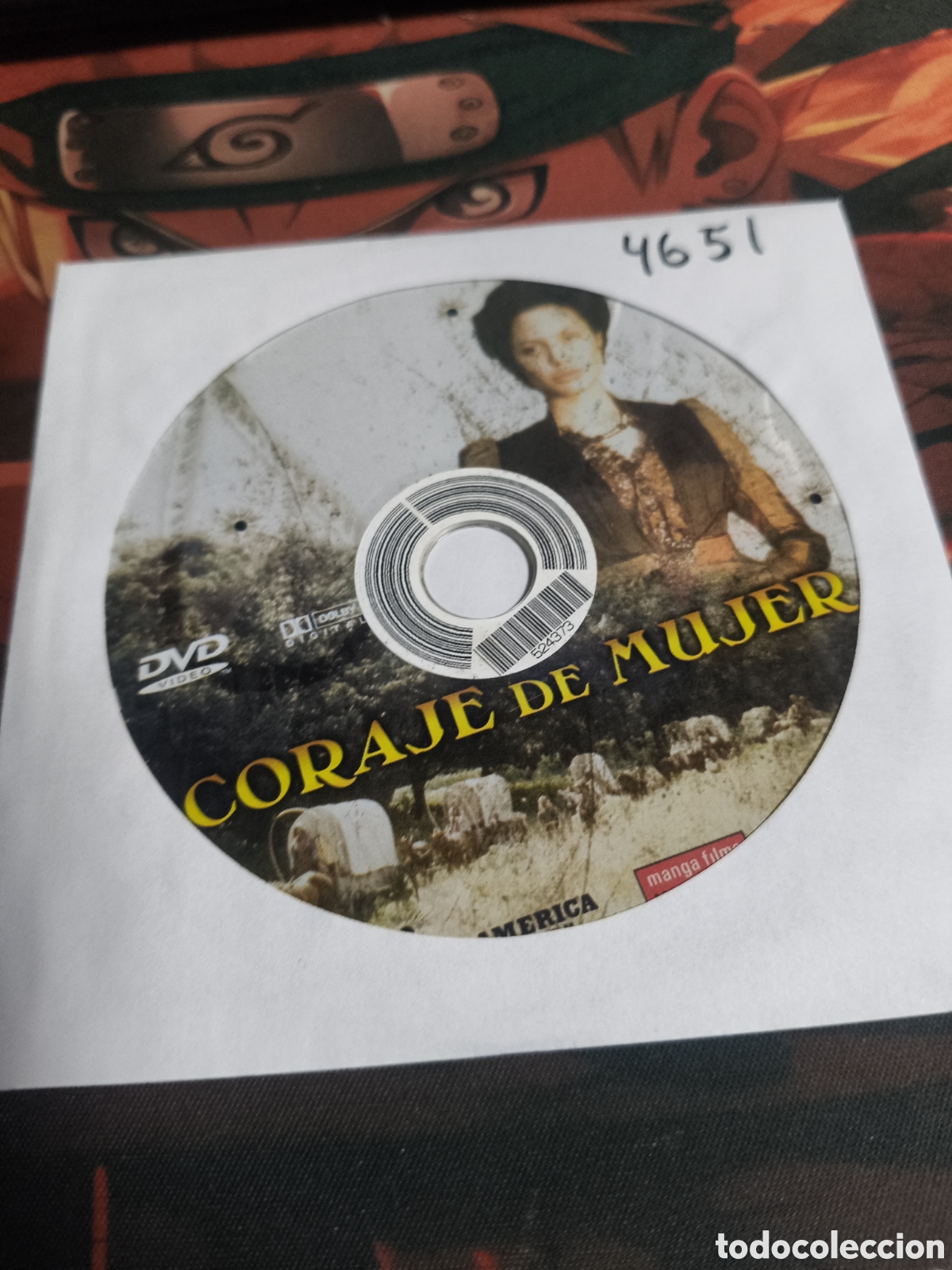 Cine: Coraje de mujer DVD - 4651 (disco solo)