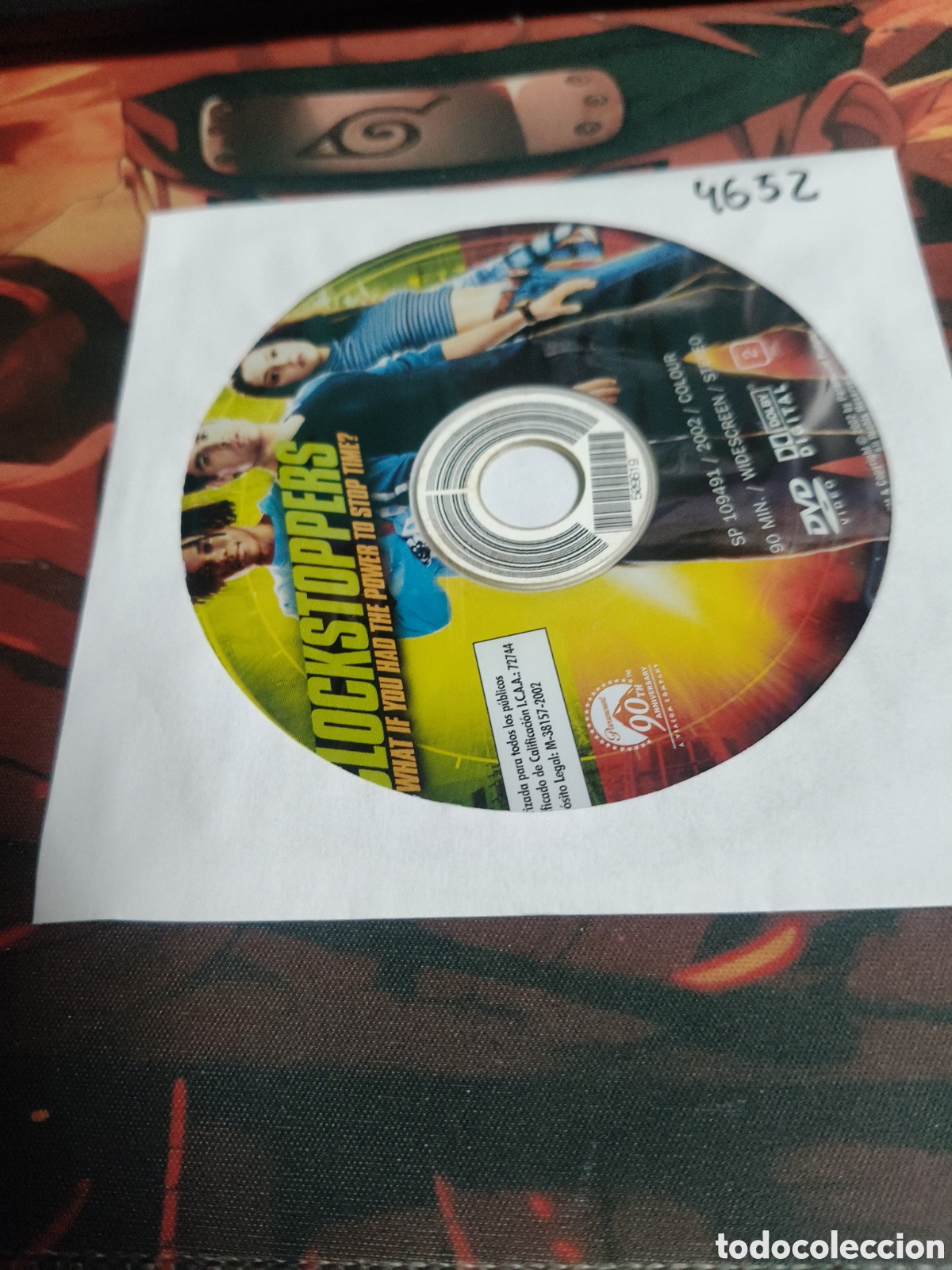 Cine: Clockstoppers DVD 4652 (disco solo)