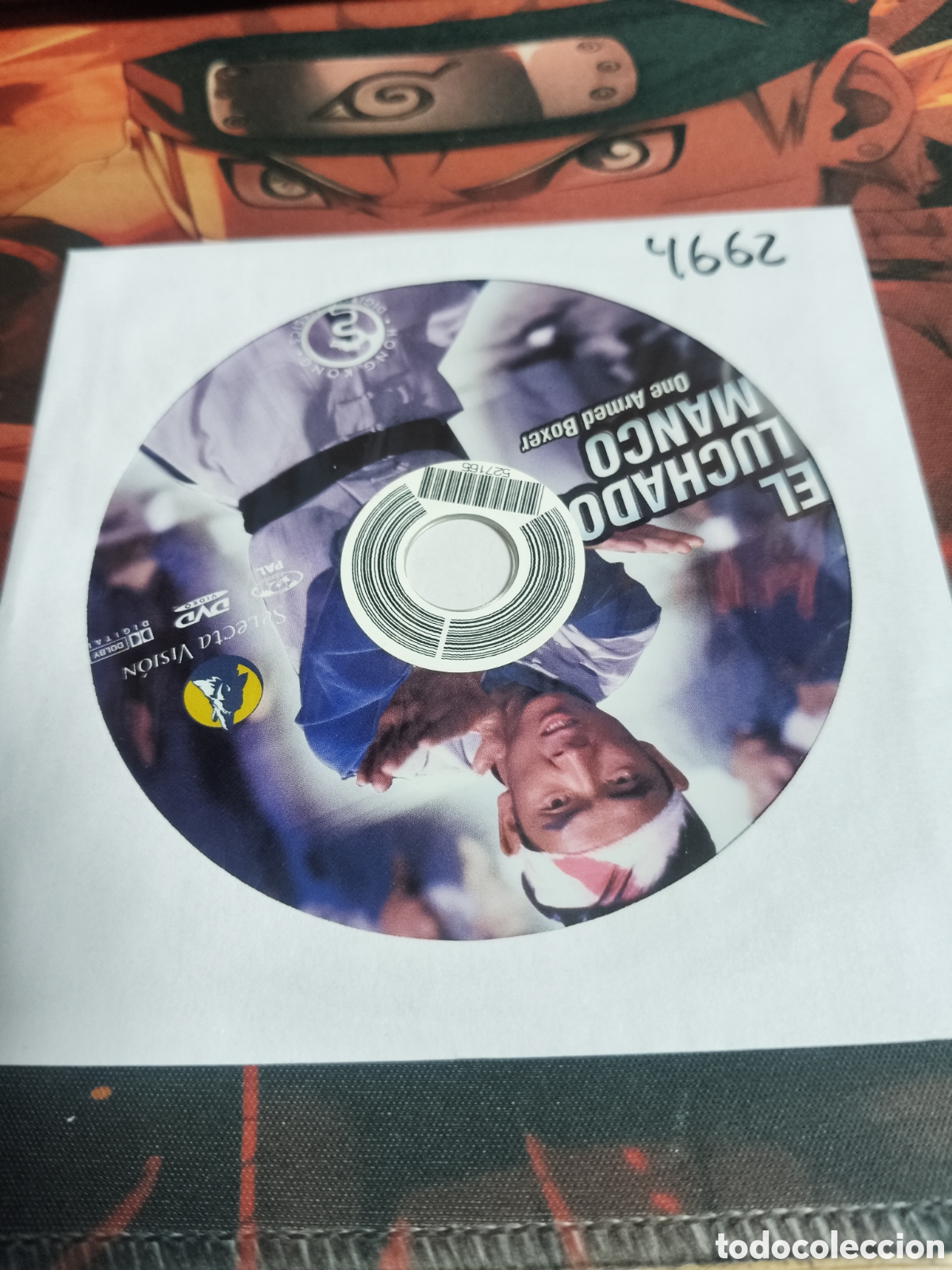 Cine: El luchador manco DVD - 4662 (disco solo)