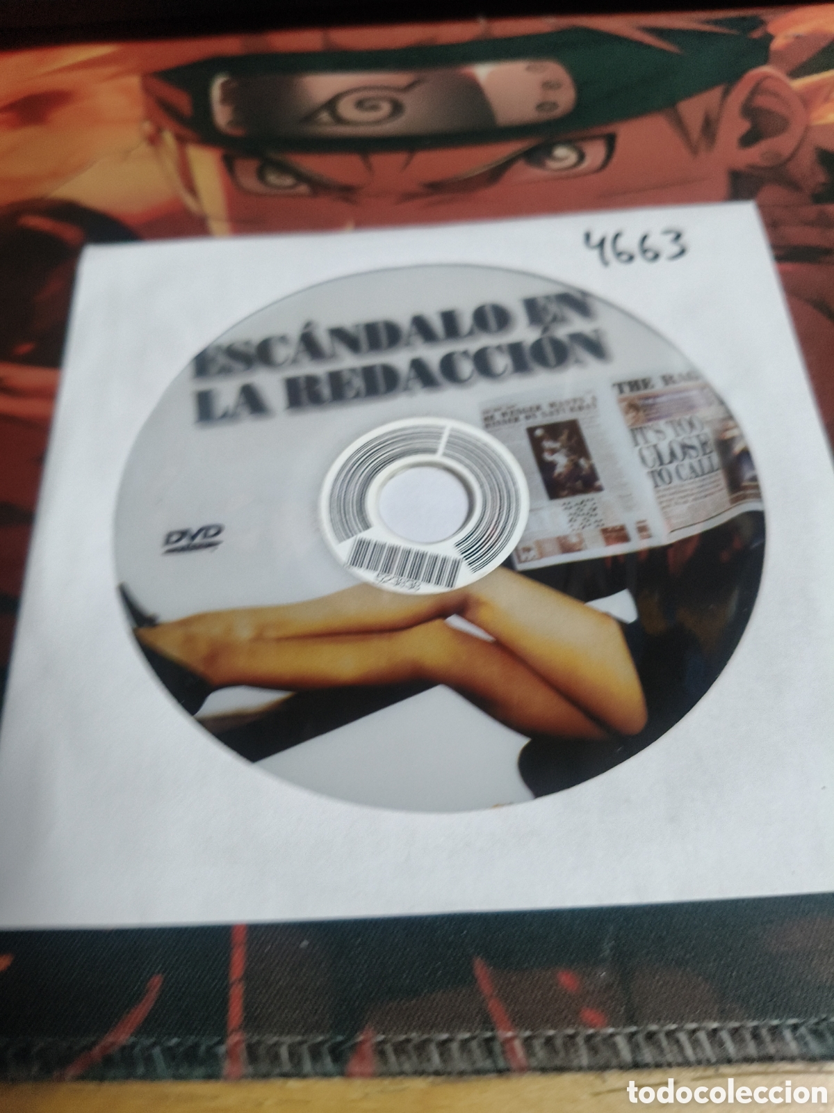 Cine: Esc&aacute;ndalo en la redacci&oacute;n DVD - 4663 (disco solo)