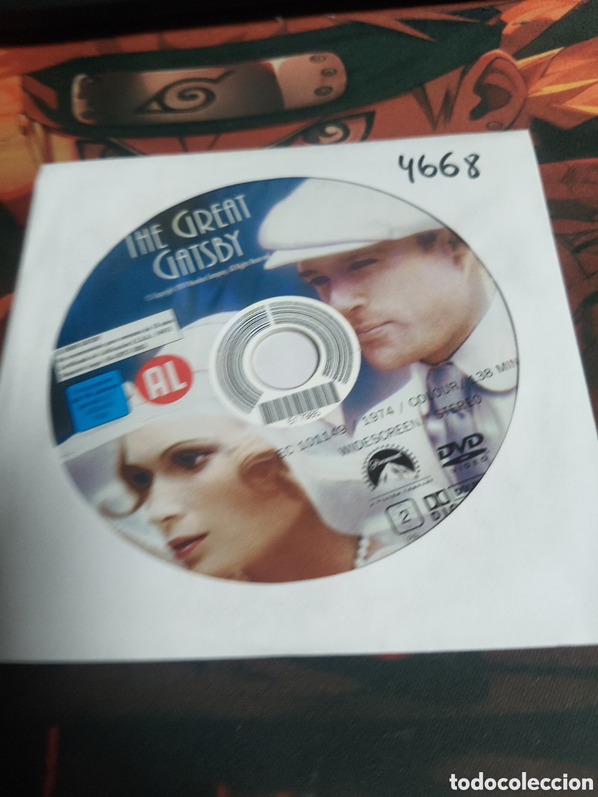 Cine: El gran gatsby DVD - 4668 (disco solo)