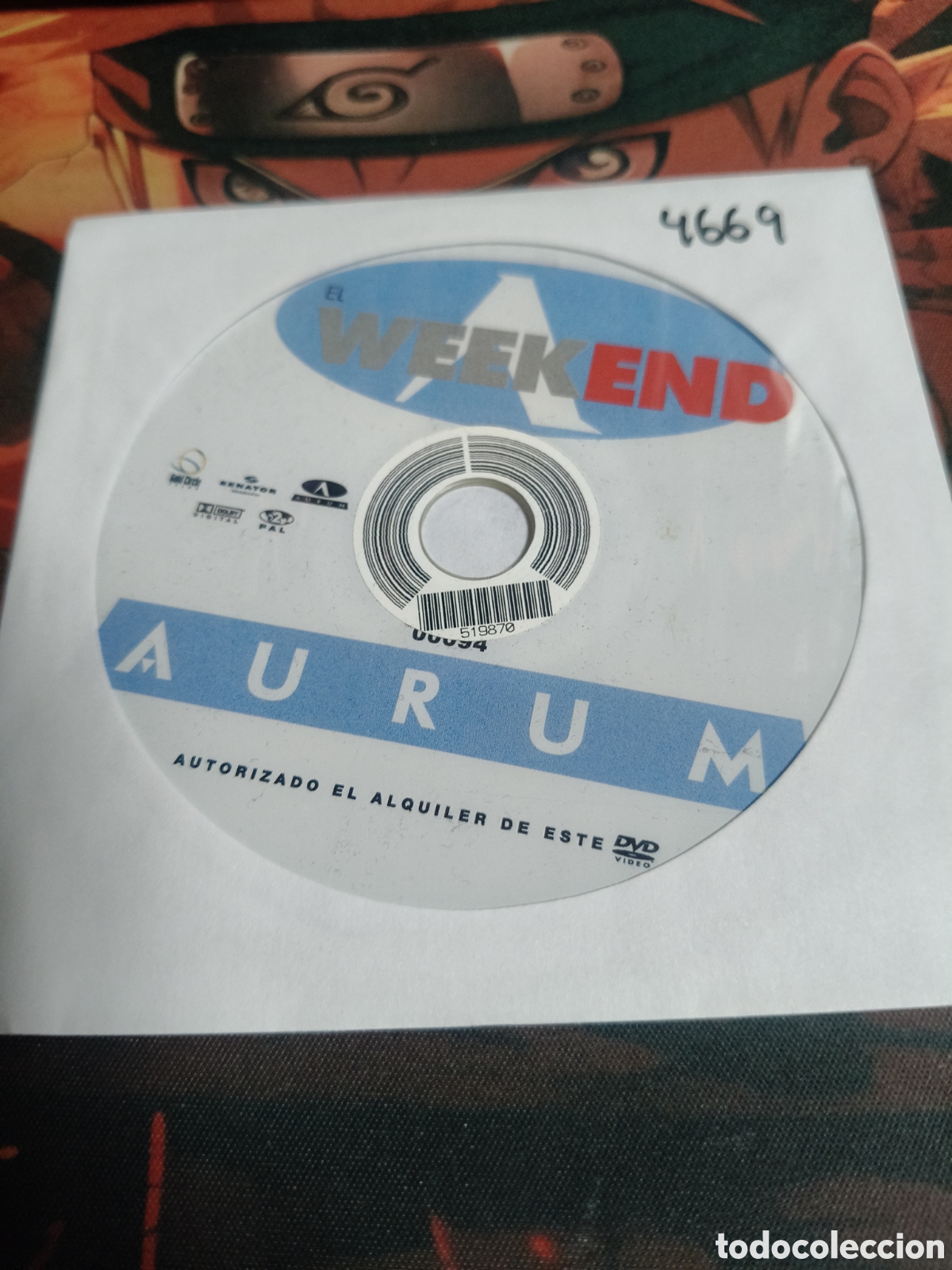 Cine: El weekend DVD - 4669 (disco solo)