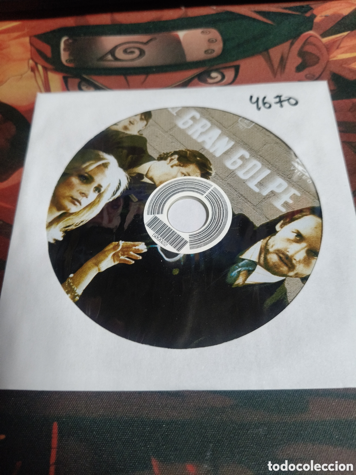 Cine: El gran golpe dvd - 4670 (disco solo)