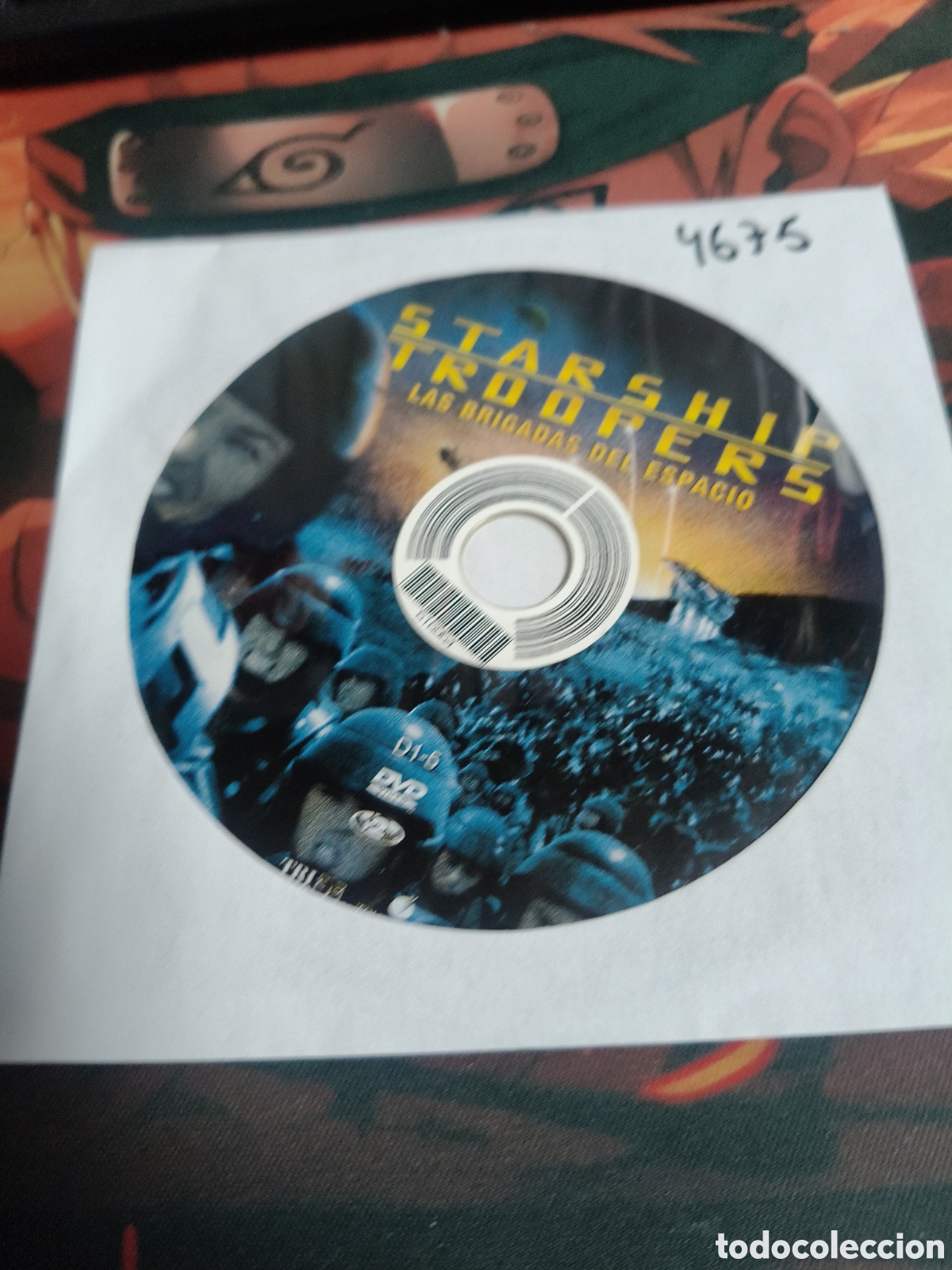 Cine: Starship troppers las brigadas del espacio DVD - 4675 (disco solo)