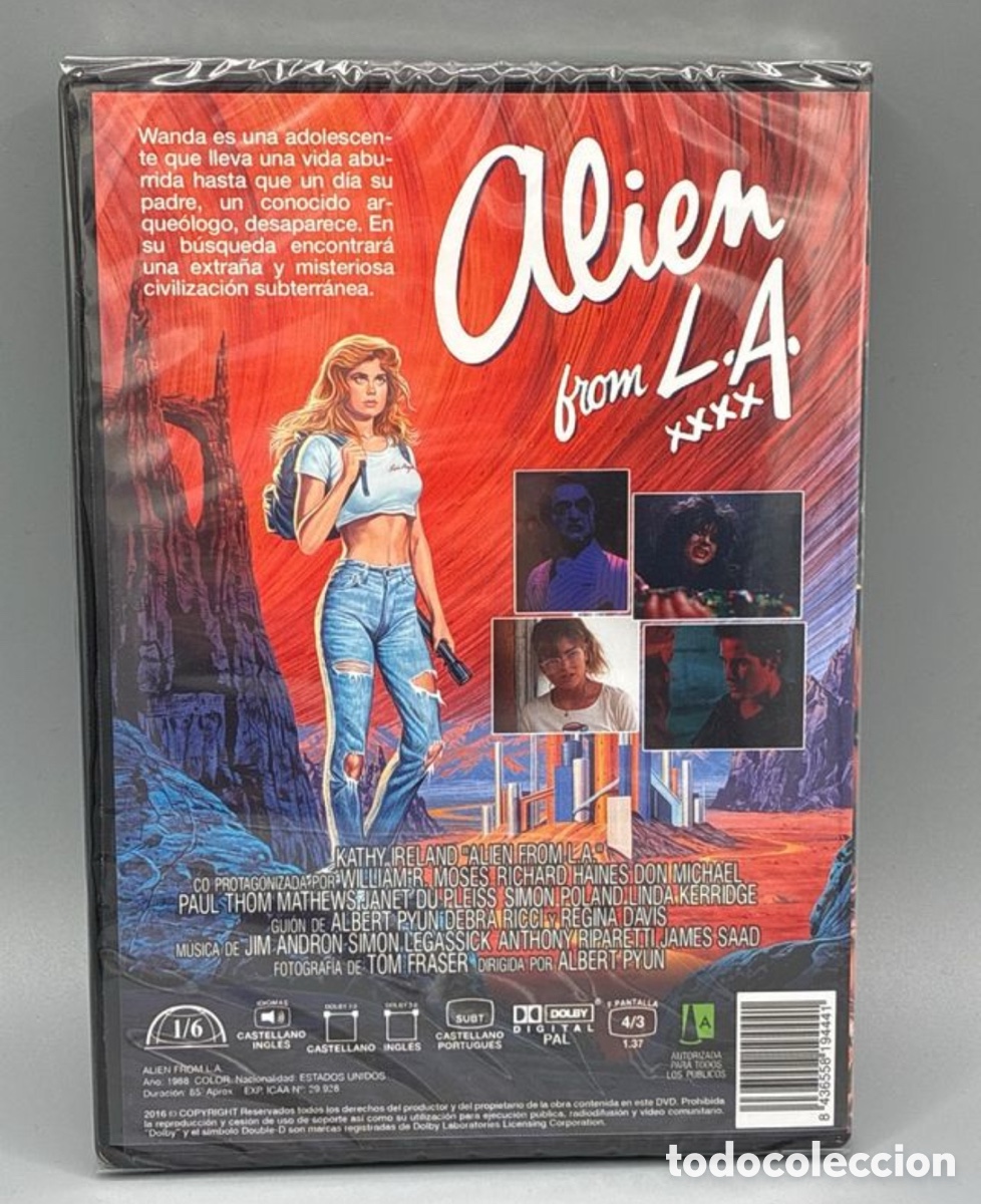 Cine: Alien From LA XXXX DVD - Foto 2
