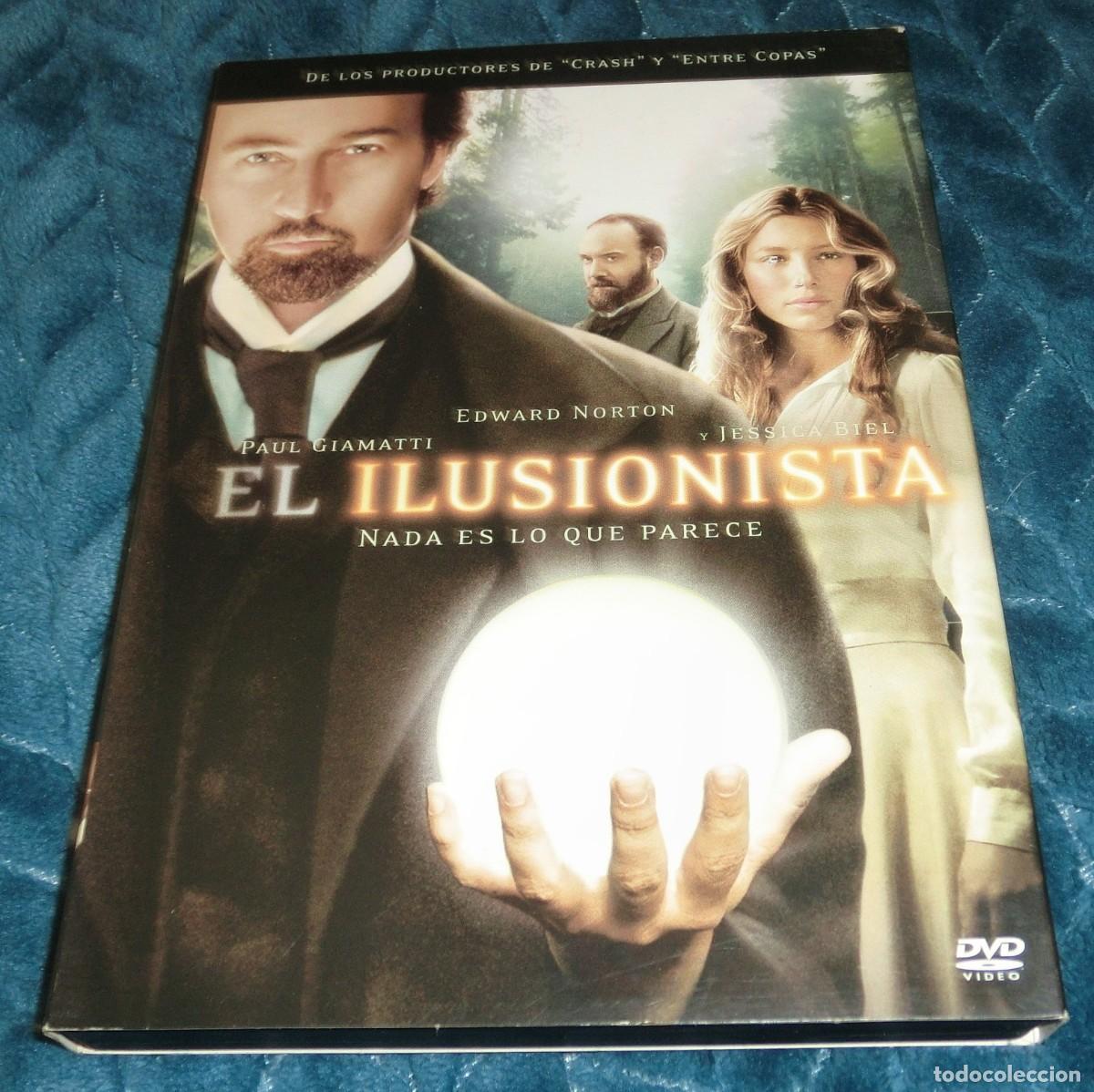 Cine: DVD EL ILUSIONISTA - EDWAR NORTON (DE COLECCIONISTA-PERFECTO ESTADO-UN S&Oacute;LO USO))