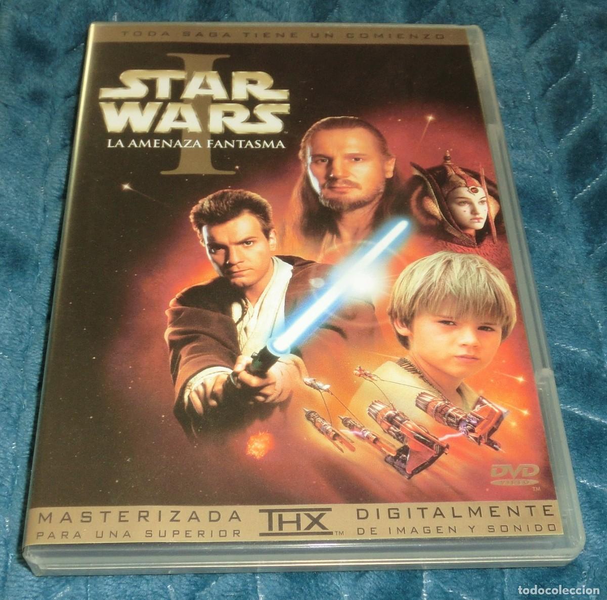 Cine: 2DVD&acute;S STAR WARS I: LA AMENAZA FANTASMA (DE COLECCIONISTA-PERFECTO ESTADO-UN S&Oacute;LO USO))