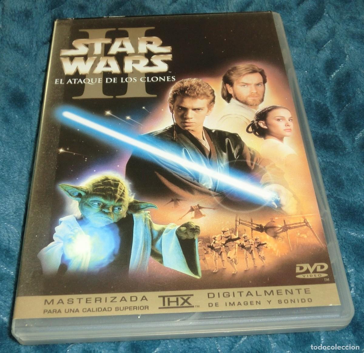 Cine: 2DVD&acute;S STAR WARS II: EL ATAQUE DE LOS CLONES (DE COLECCIONISTA-PERFECTO ESTADO-UN S&Oacute;LO USO))