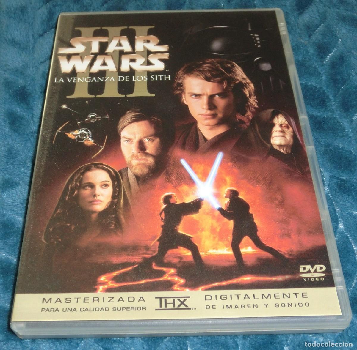 Cine: 2DVD&acute;S STAR WARS III: LA VENGANZA DE LOS SITH (DE COLECCIONISTA-PERFECTO ESTADO-UN S&Oacute;LO USO))
