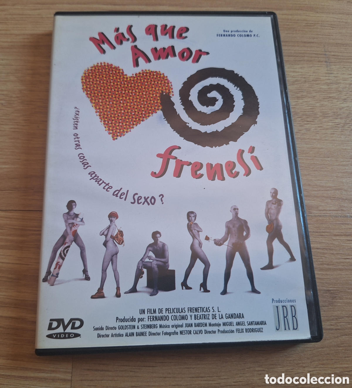 Cine: M&aacute;s que amor frenesi DVD Comedia