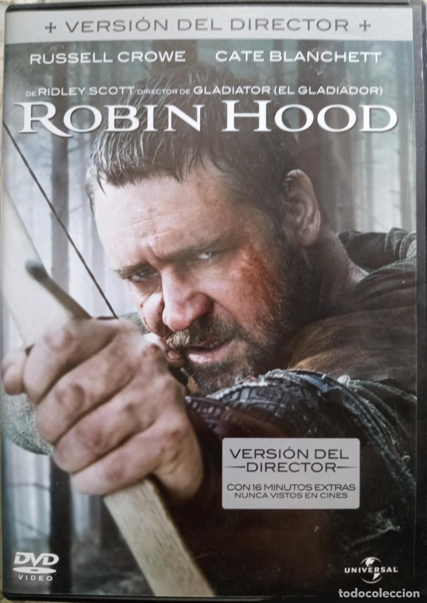 Cine: 'Robin Hood', de Ridley Scott. Versi&oacute;n del director. Cine &eacute;pico. Universal Video. Nuevo precintado.