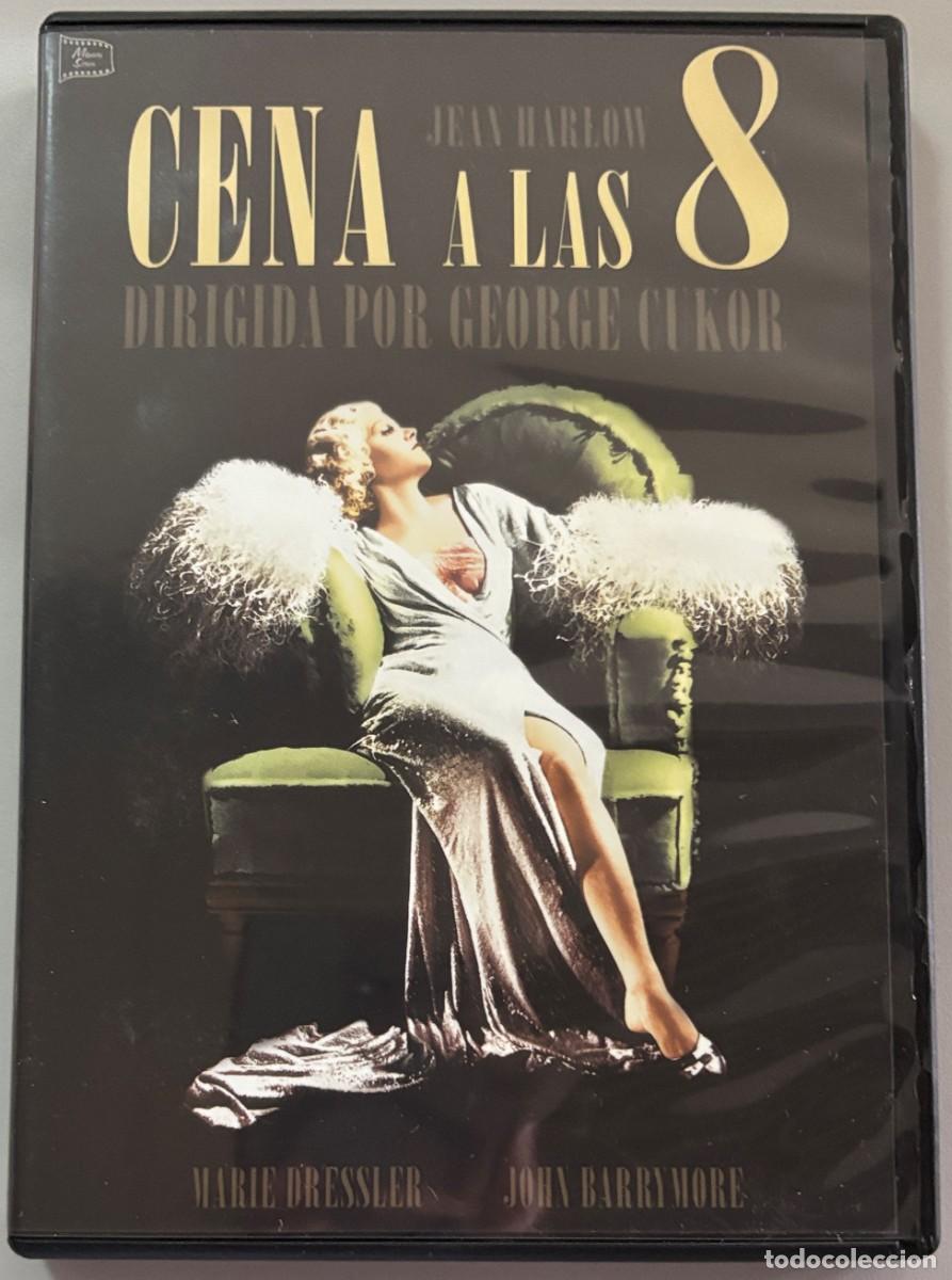 Cine: CENA A LAS 8 (1933) JEAN HARLOW, MARIE BRESSLER, JOHN BARRYMORE - FILM GEORGE CUKOR