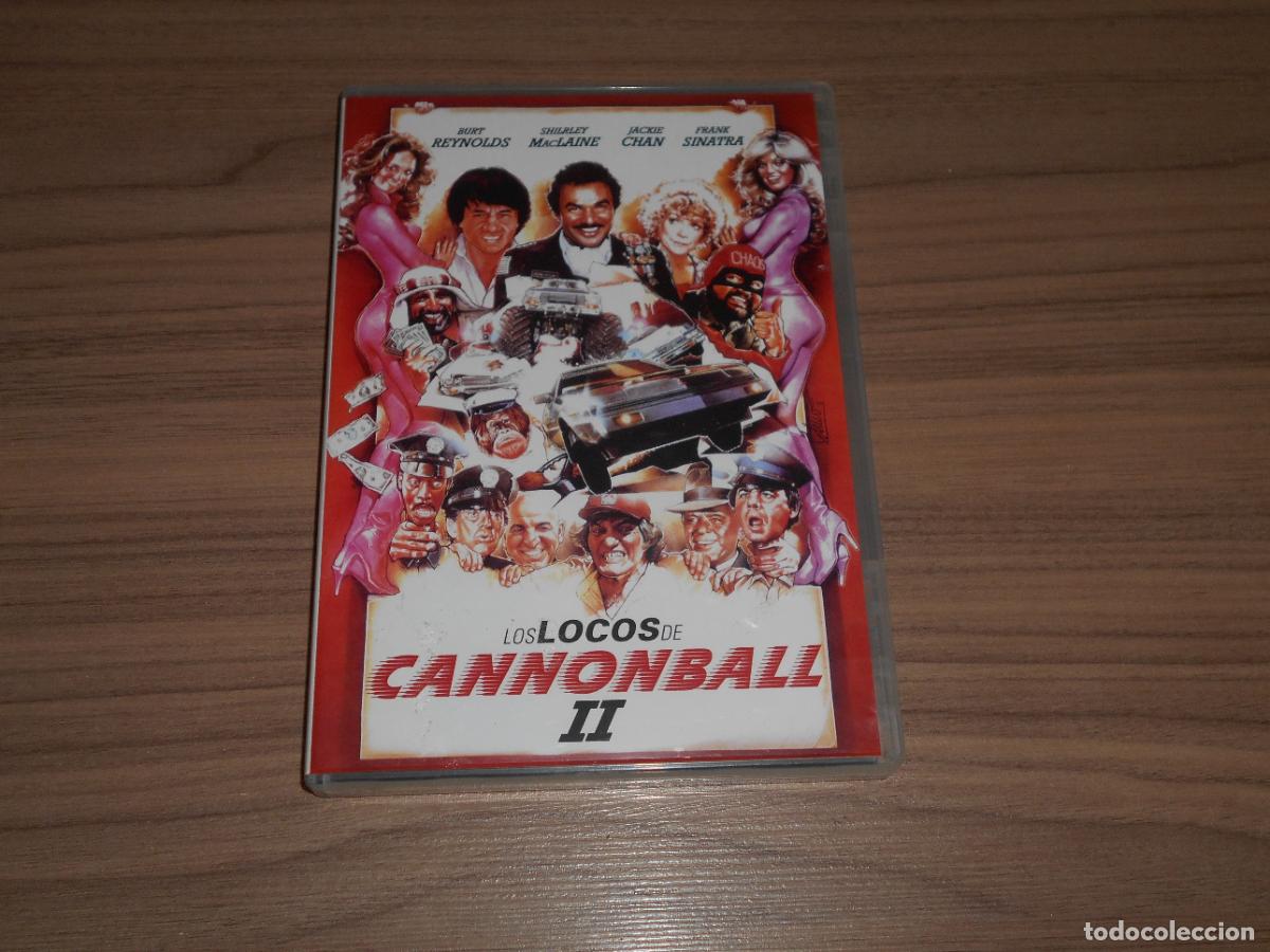 Cine: LOS LOCOS DE CANNONBALL II DVD Burt Reynolds SHIRLEY MacLAINE Jackie Chan COMO NUEVA