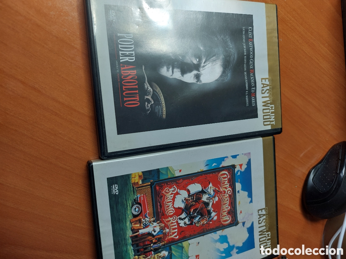 Cin&eacute;ma: 2 dvd de la coleccion Clint Eastwood,