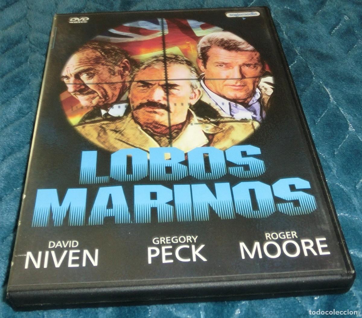 Cine: DVD LOBOS MARINOS - DAVID NIVEN/ROGER MOORE (DE COLECCIONISTA-PERFECTO ESTADO-UN S&Oacute;LO USO)