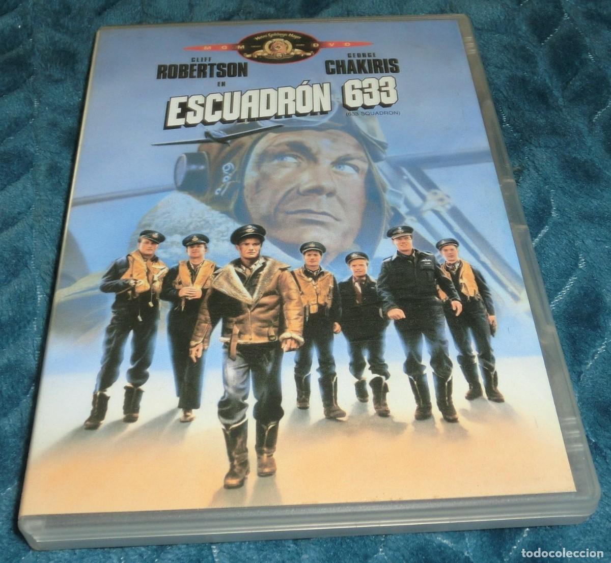 Cine: DVD ESCUADR&Oacute;N 633 - CLIFF ROBERTSON/GEORGE CHAKIRIS (DE COLECCIONISTA-PERFECTO ESTADO-UN S&Oacute;LO USO)