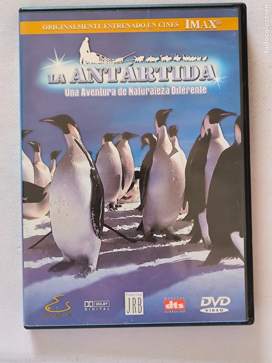 Cinema: DVD LA ANTARTIDA - UNA AVENTURA DE NATURALEZA DIFERENTE - DOCUMENTAL IMAX (I8)