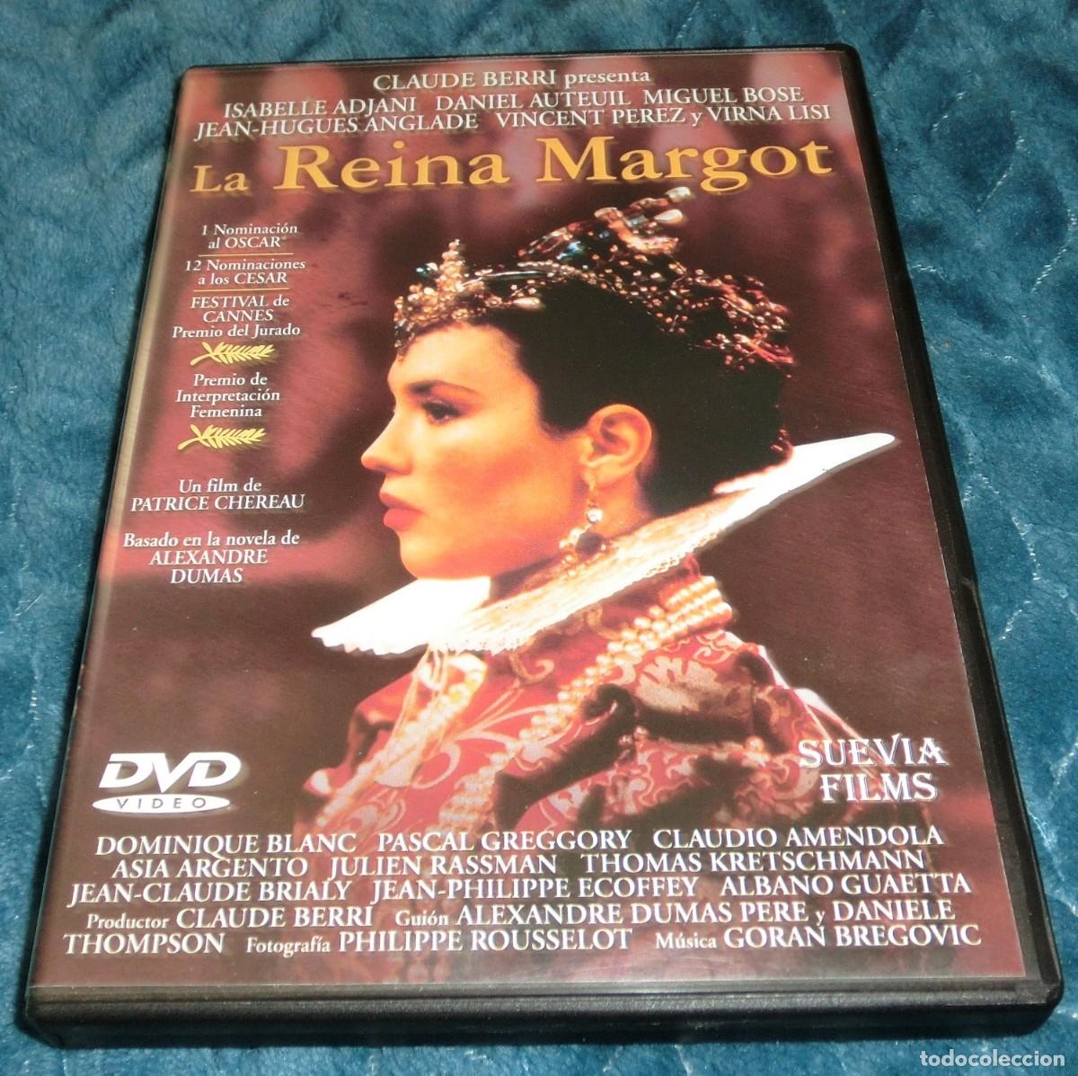 Cinema: DVD LA REINA MARGOT - VINCENT PEREZ/VIRNA LISI (DE COLECCIONISTA-PERFECTO ESTADO-UN S&Oacute;LO USO)