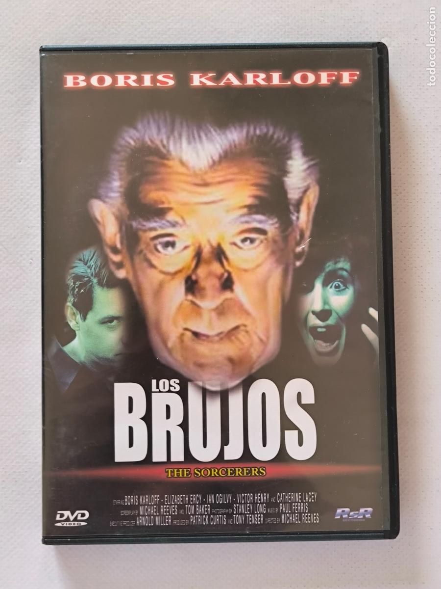 Cine: DVD LOS BRUJOS - BORIS KARLOFF (K8)