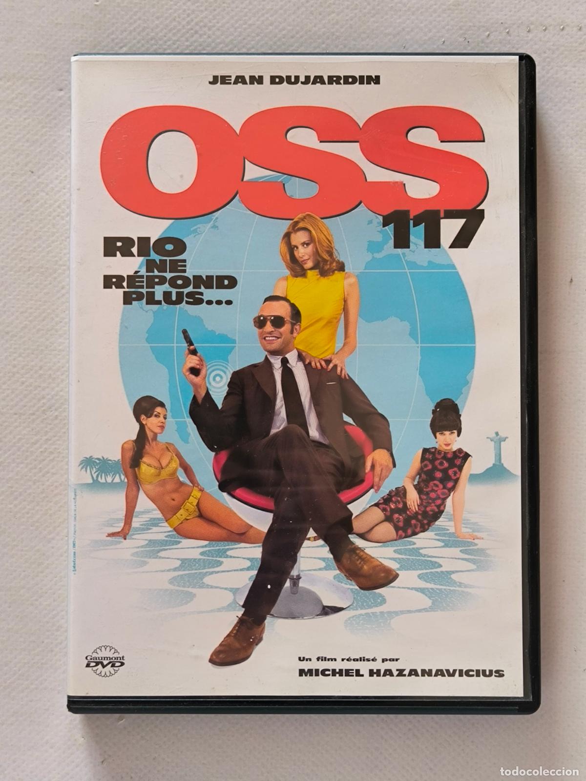 Cine: DVD OSS 117 - JEAN DUJARDIN - EDICION EN FRANCES - SIN AUDIO EN CASTELLANO (V8)