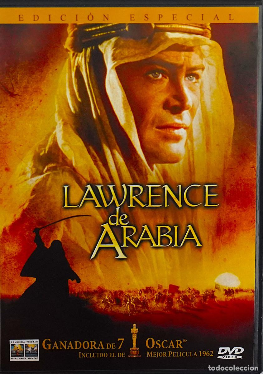 Cine: Lawrence de Arabia (D. Lean, 1962, P. O&rsquo;Toole, A. Guinness, A. Quinn, O. Shariff) (2 DVDs) (fotos)