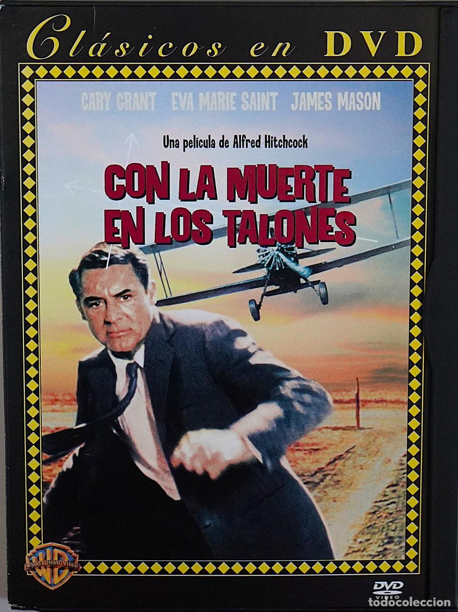 Cine: Con la muerte en los talones (Alfred Hitchcock, 1959, C. Grant, Eva Marie Saint, J. Mason) (fotos)
