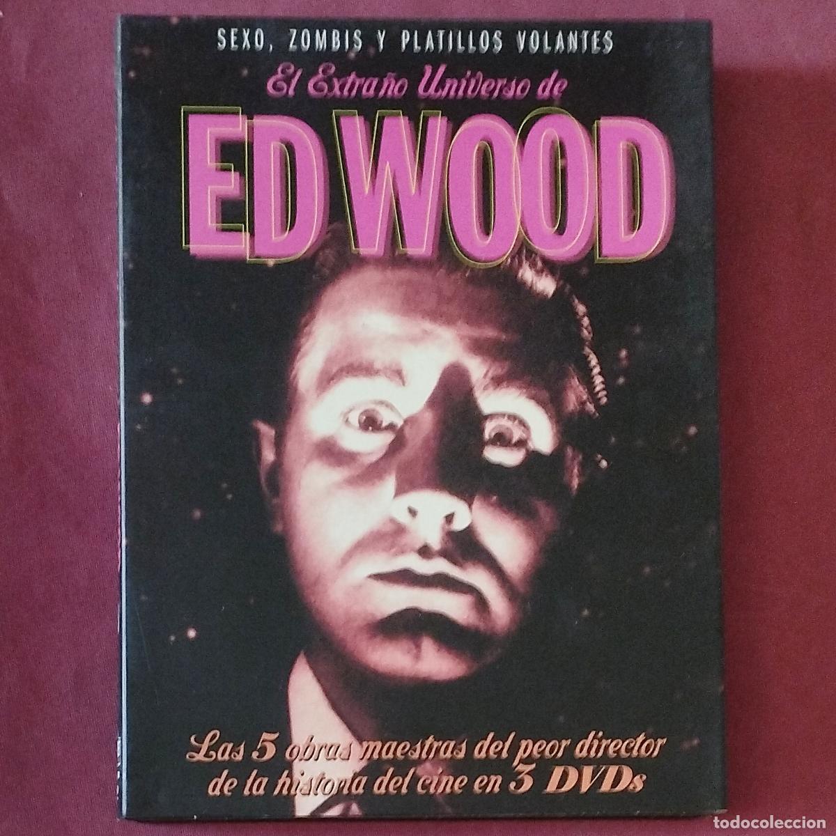 Cine: ED WOOD - EL EXTRA&Ntilde;O UNIVERSO DE ED WOOD - LAS 5 OBRAS MAESTRAS EN 3 DVD'S