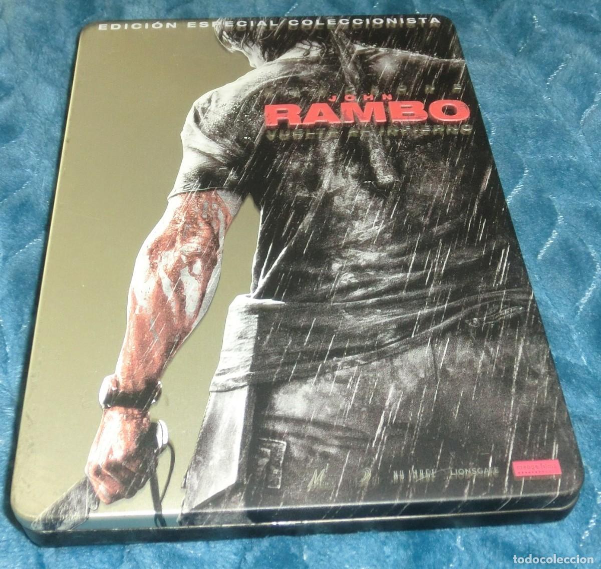 Cine: 2DVD&acute;S EDICI&Oacute;N ESPECIAL JOHN RAMBO VUELTA AL INFIERNO (DE COLECCIONISTA-PERFECTO ESTADO-UN S&Oacute;LO USO)