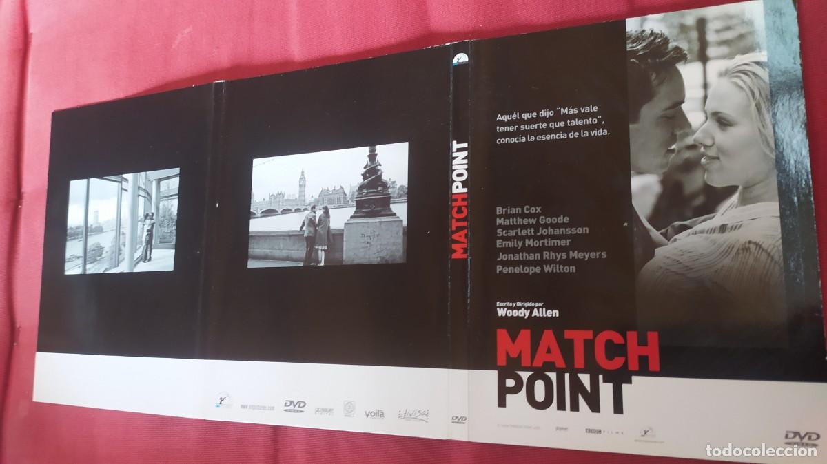 Cine: dvd woody Allen-Match point. Scarlett Johansson