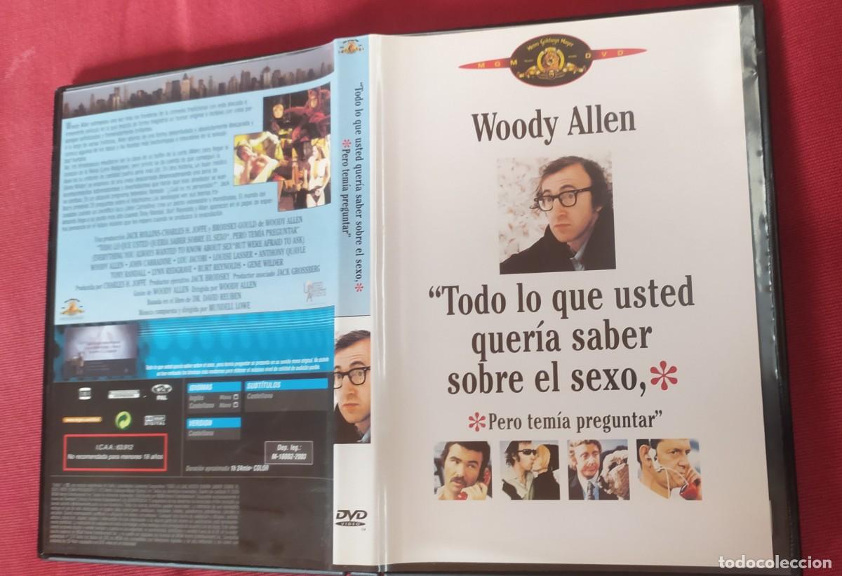 Cine: dvd woody Todo lo que usted quer&iacute;a saber sobre el sexo pero tem&iacute;a preguntar