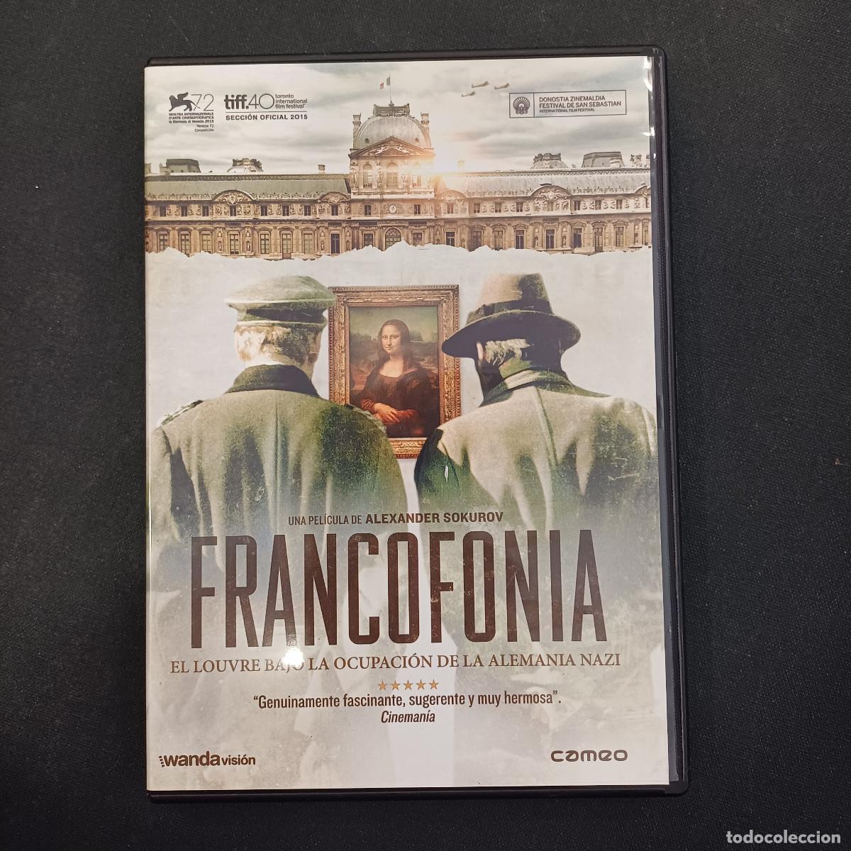 Cine: FRANCOFONIA/ALEXANDER SOKUROV/DVD.